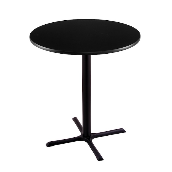42" 211 Black Table, 36" dia. Top